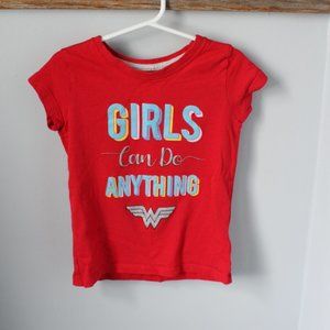 Wonder Woman Size XS Girls Tshirt